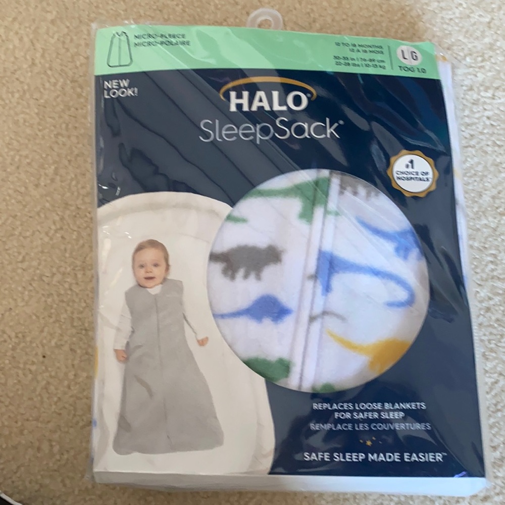 Halo micro fleece sleep sack